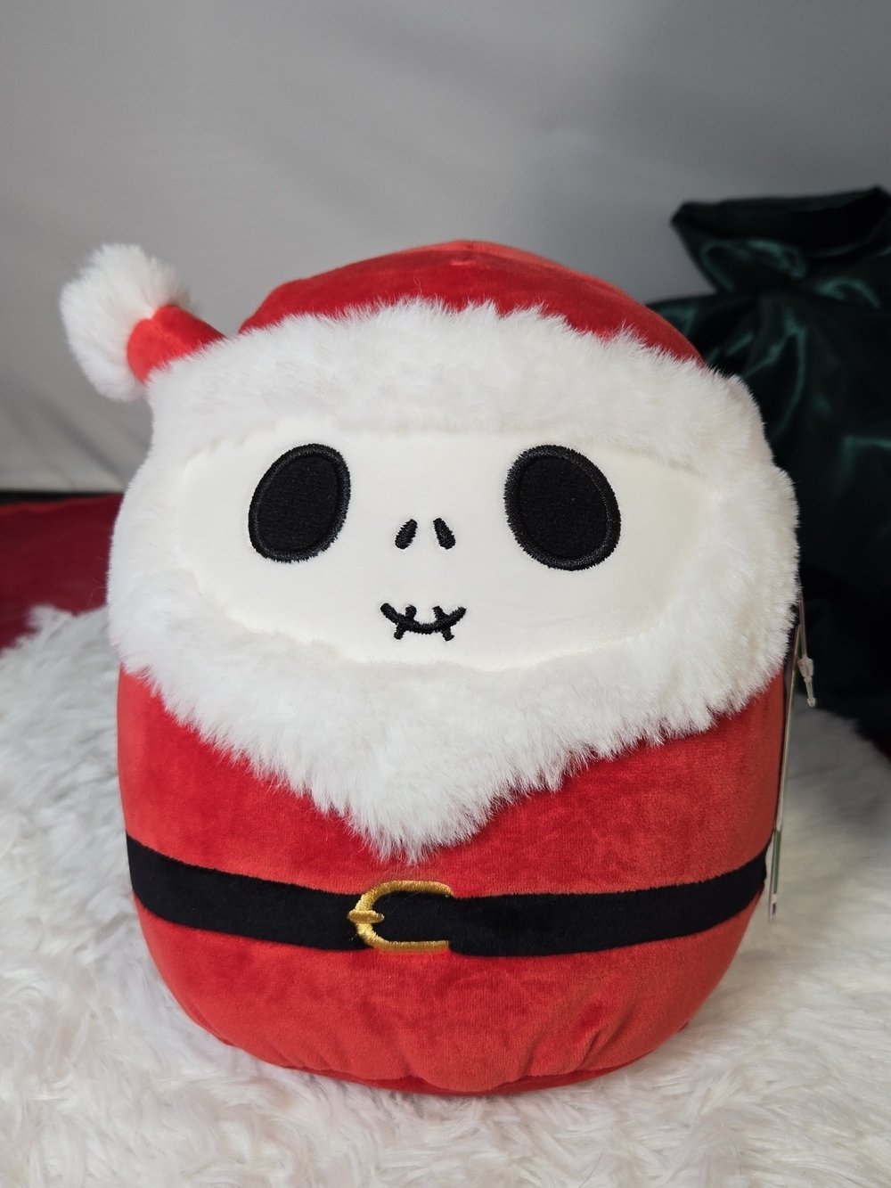 Squishmallows Jack Skellington Sandy Claws Santa 8" Nightmare Before Christmas